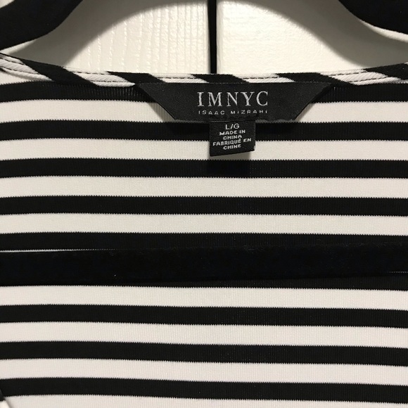 💜 Striped Peplum Style Top - Picture 3 of 4